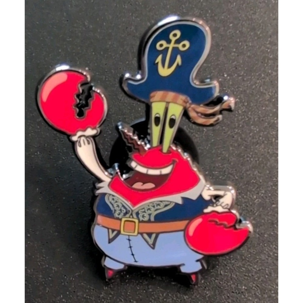 SpongeBob SquarePants Pin Mr. Krabs Pirate Movie Boxlunch Nickelodeon